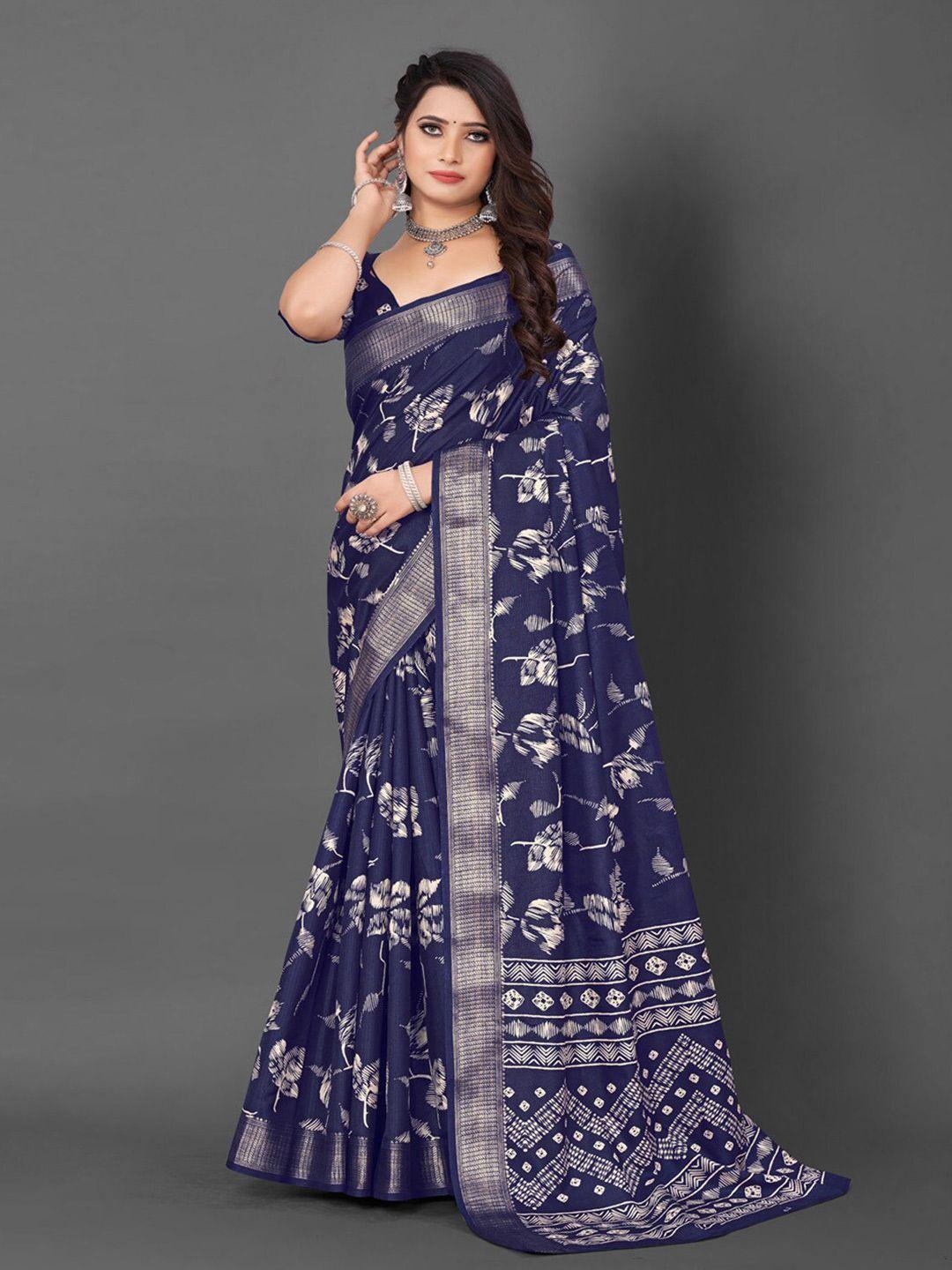 mitera bagh zari silk blend bagh saree