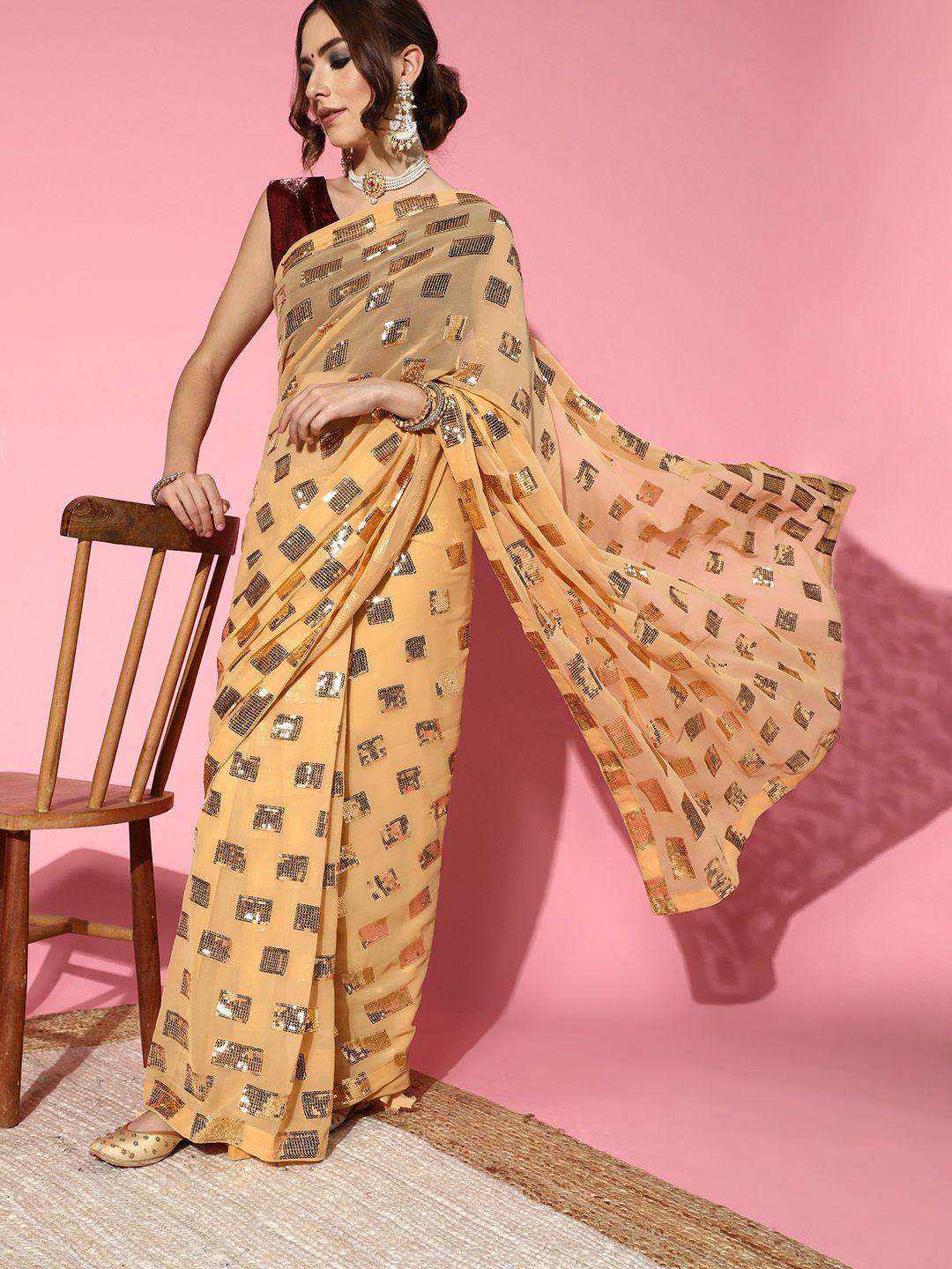 mitera embellished saree