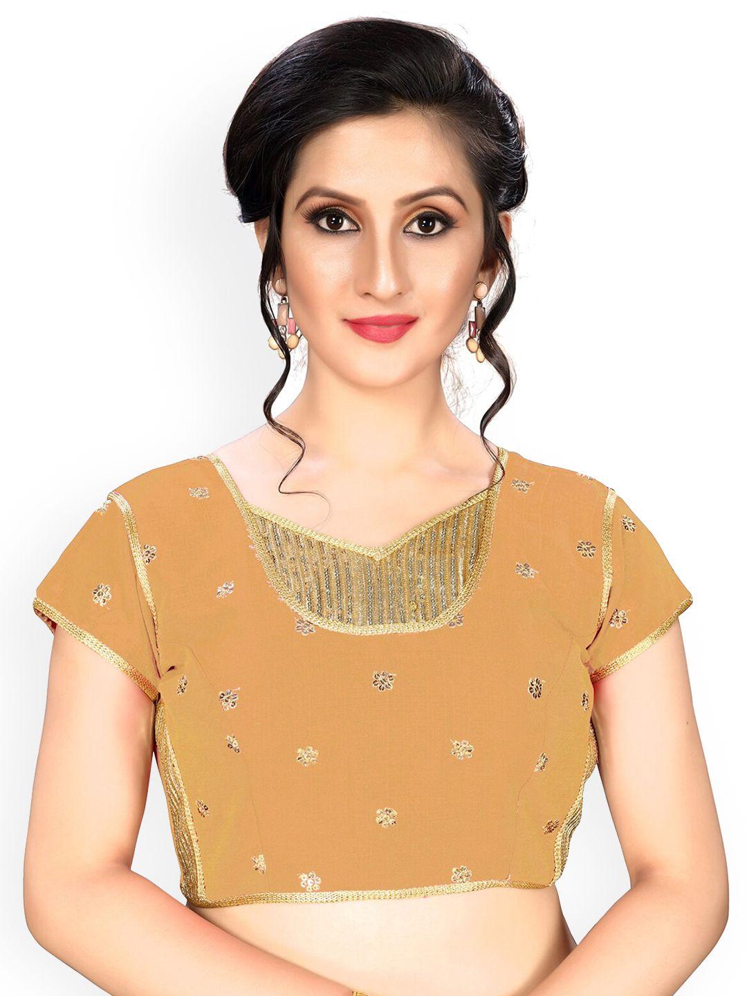mitera embroidered silk v-neck blouse