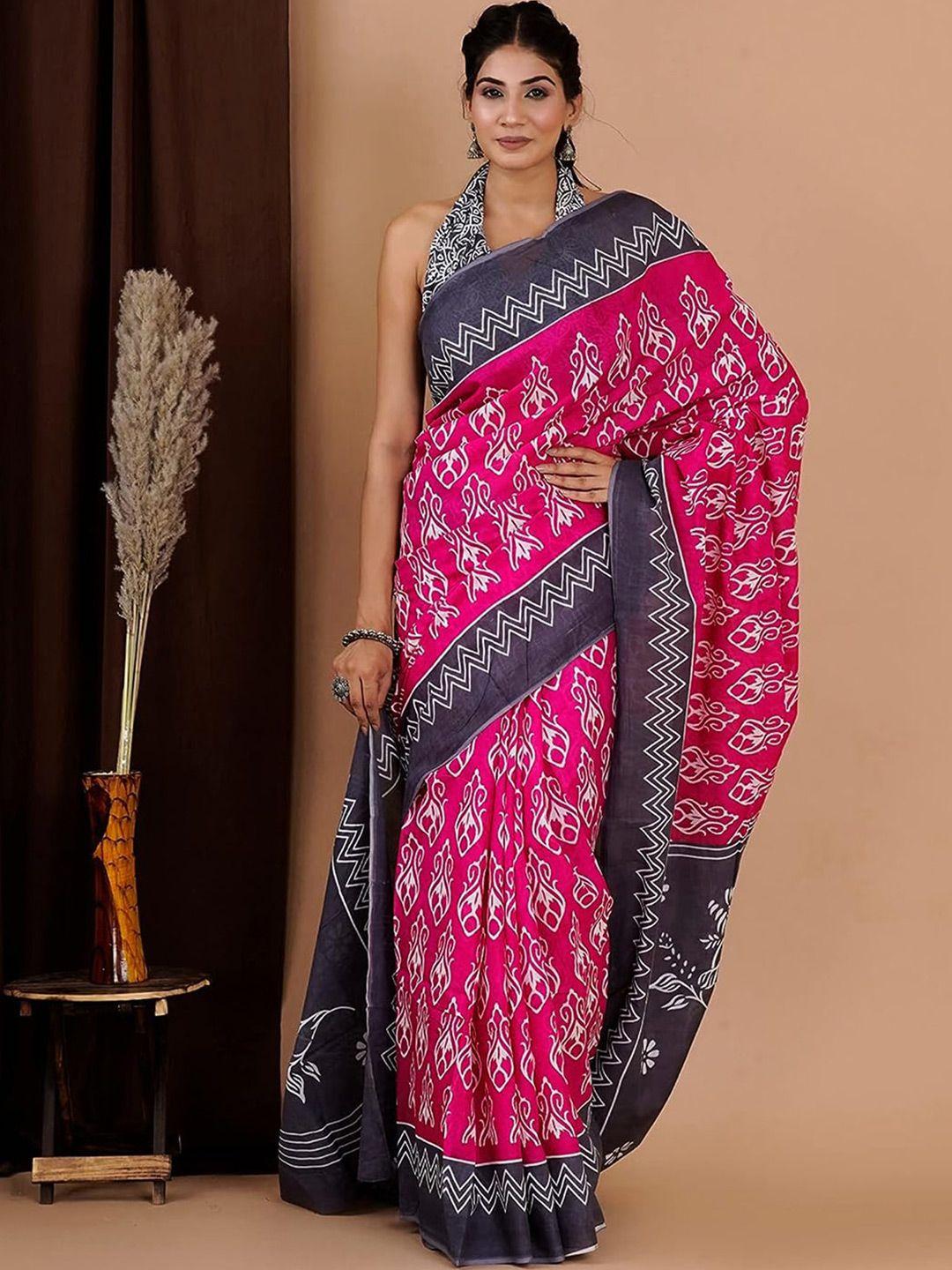 mitera ethnic motifs printed saree