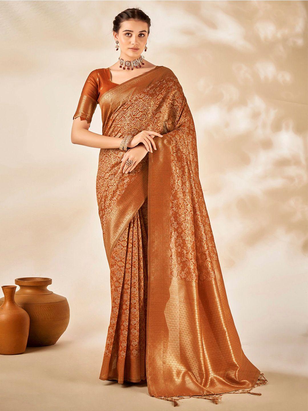 mitera ethnic motifs woven design zari banarasi saree