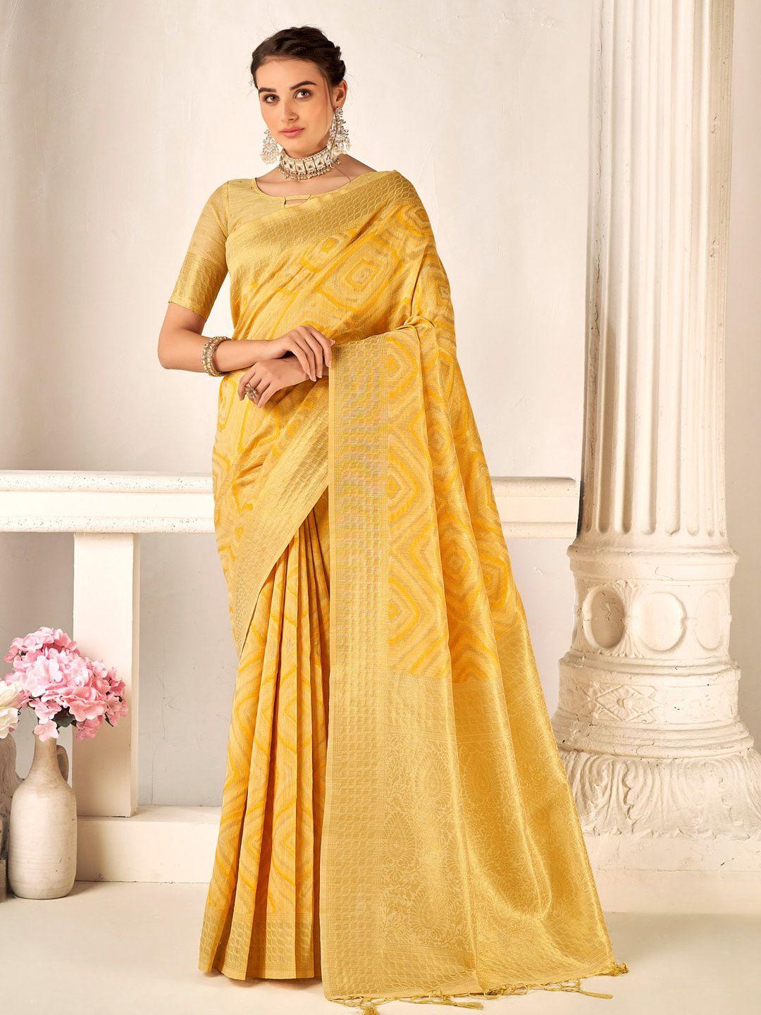 mitera ethnic motifs woven design zari banarasi saree