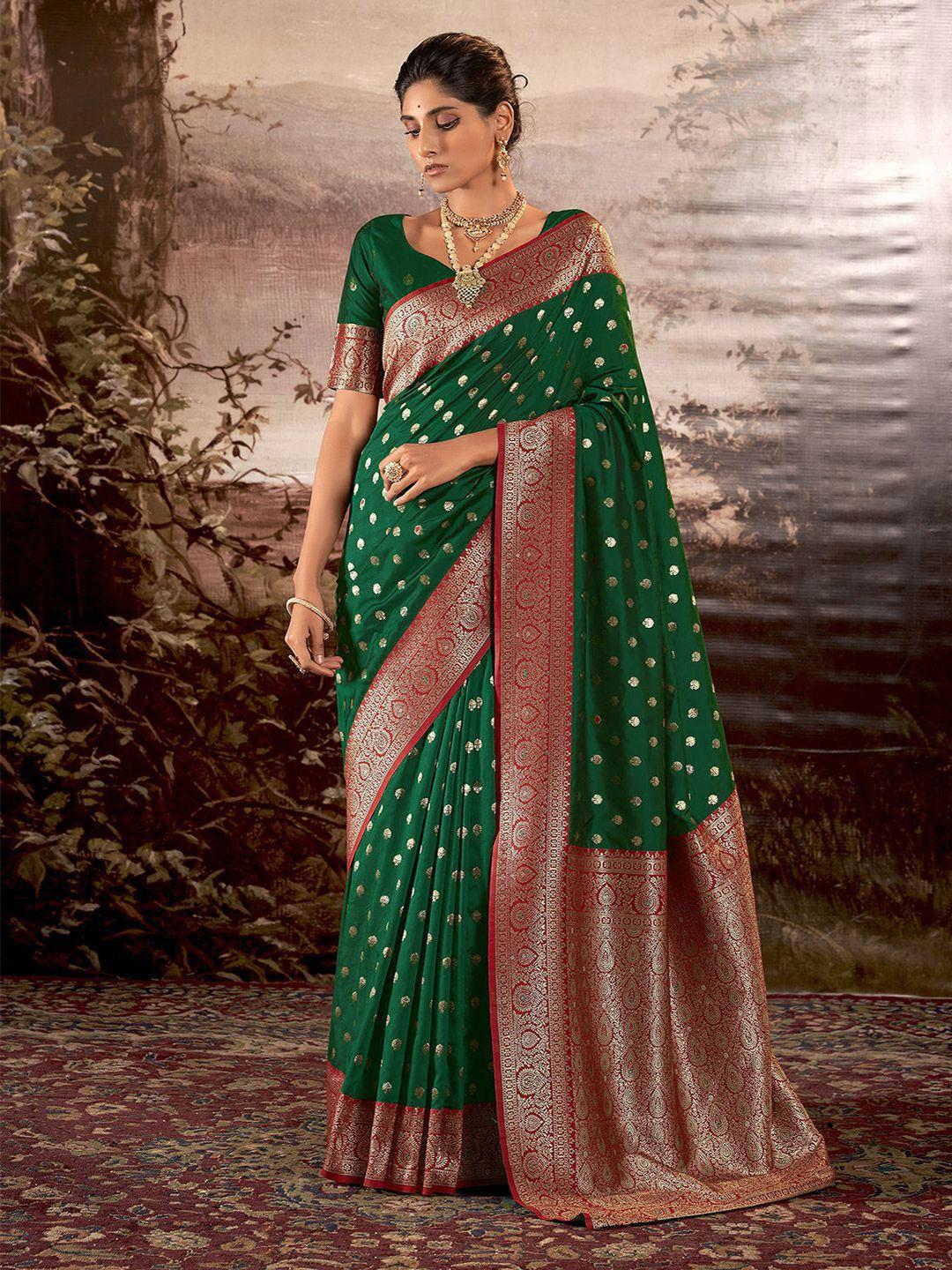 mitera ethnic motifs woven design zari jacquard banarasi saree