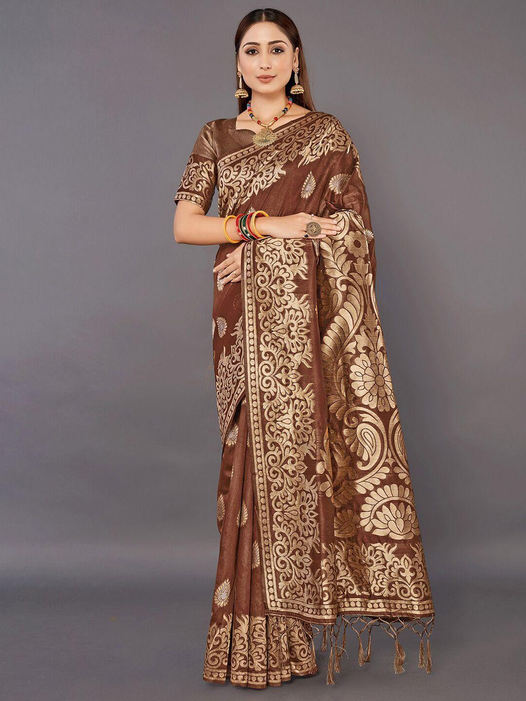 mitera ethnic motifs woven design zari silk cotton banarasi saree