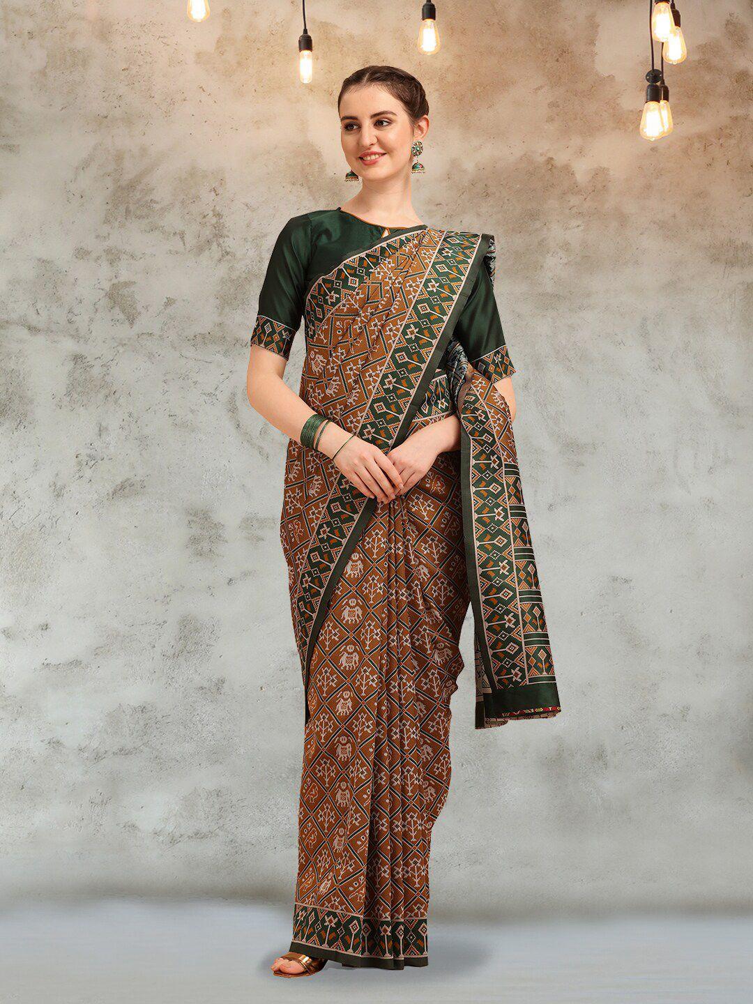 mitera ethnic motifs woven designed zari silk cotton banarasi saree