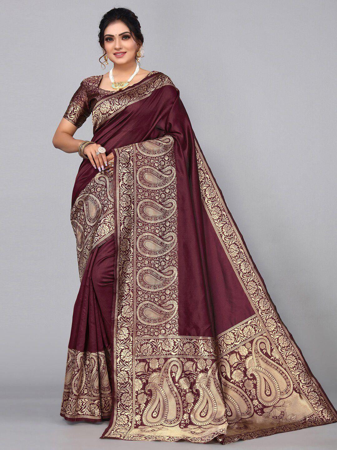 mitera ethnic motifs zari kanjeevaram saree