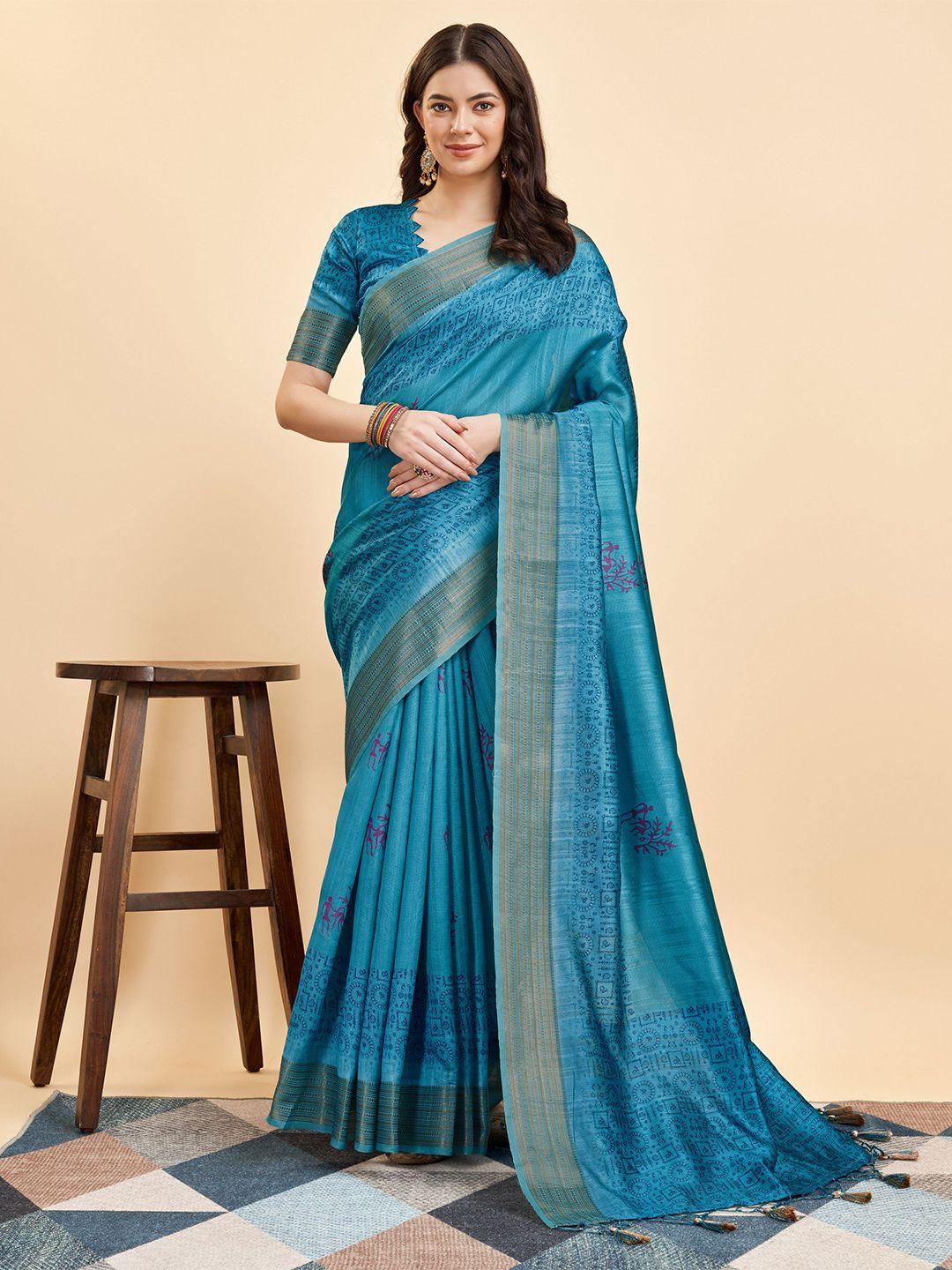 mitera ethnic motifs zari pure silk saree