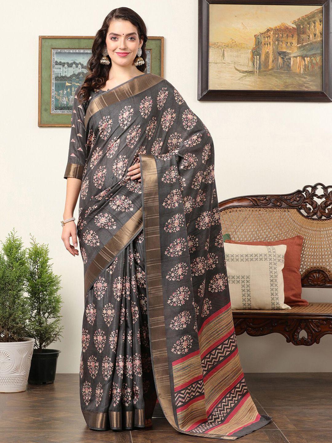 mitera ethnic motifs zari silk sungudi saree