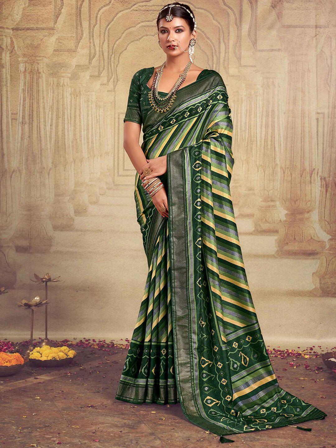 mitera geometric printed saree