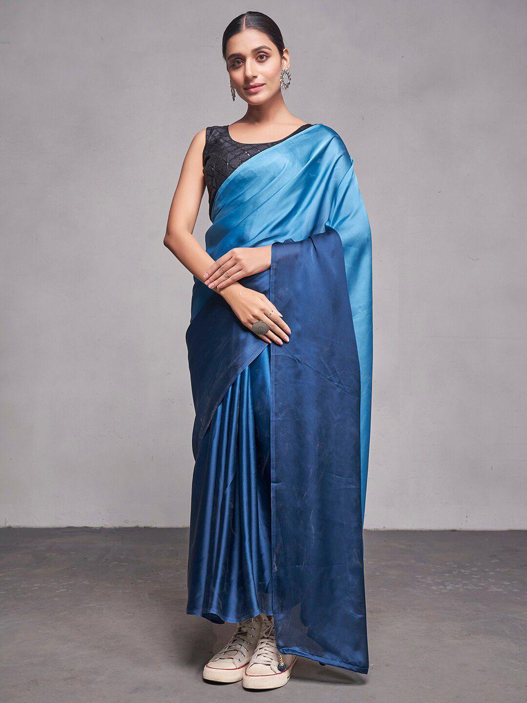 mitera ombre pure georgette saree