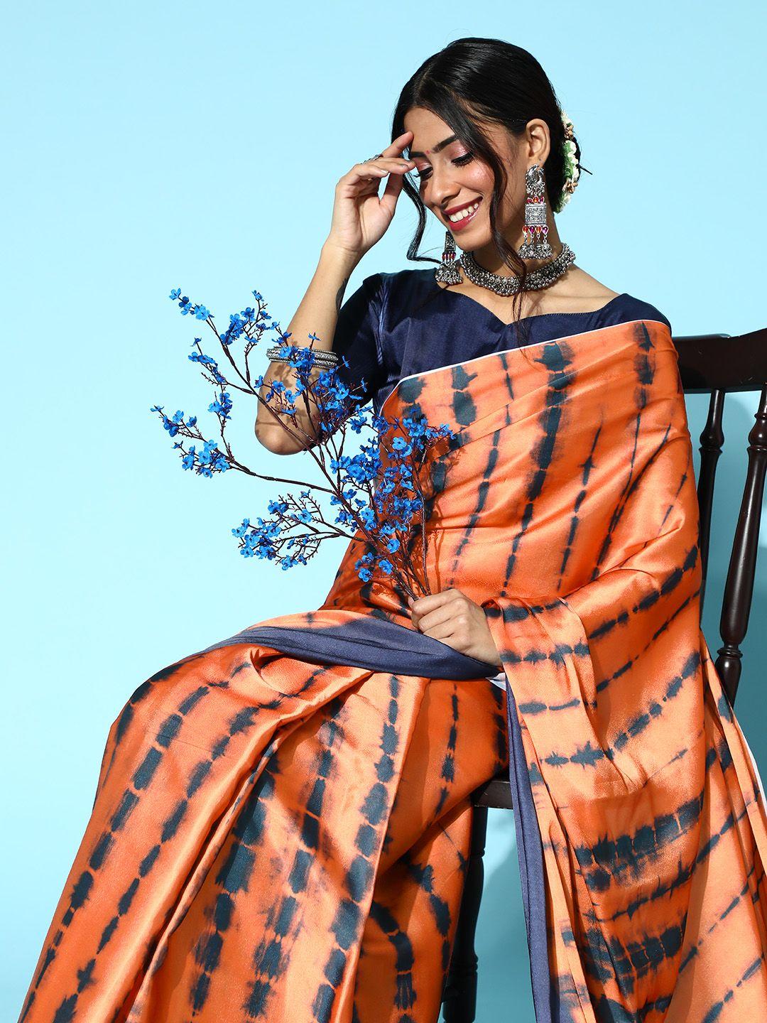 mitera tie and dye saree