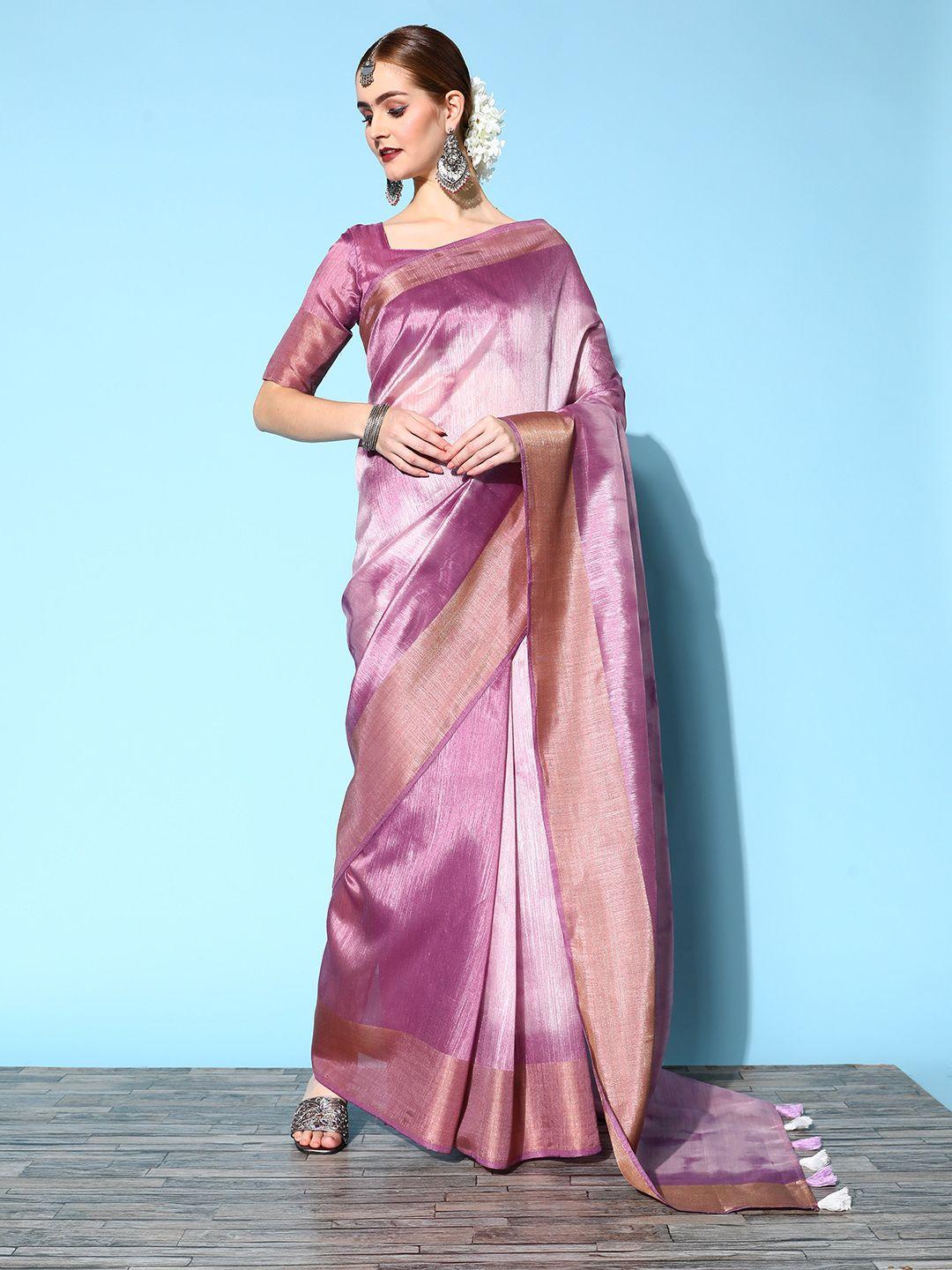 mitera tie and dye silk cotton saree with zari border