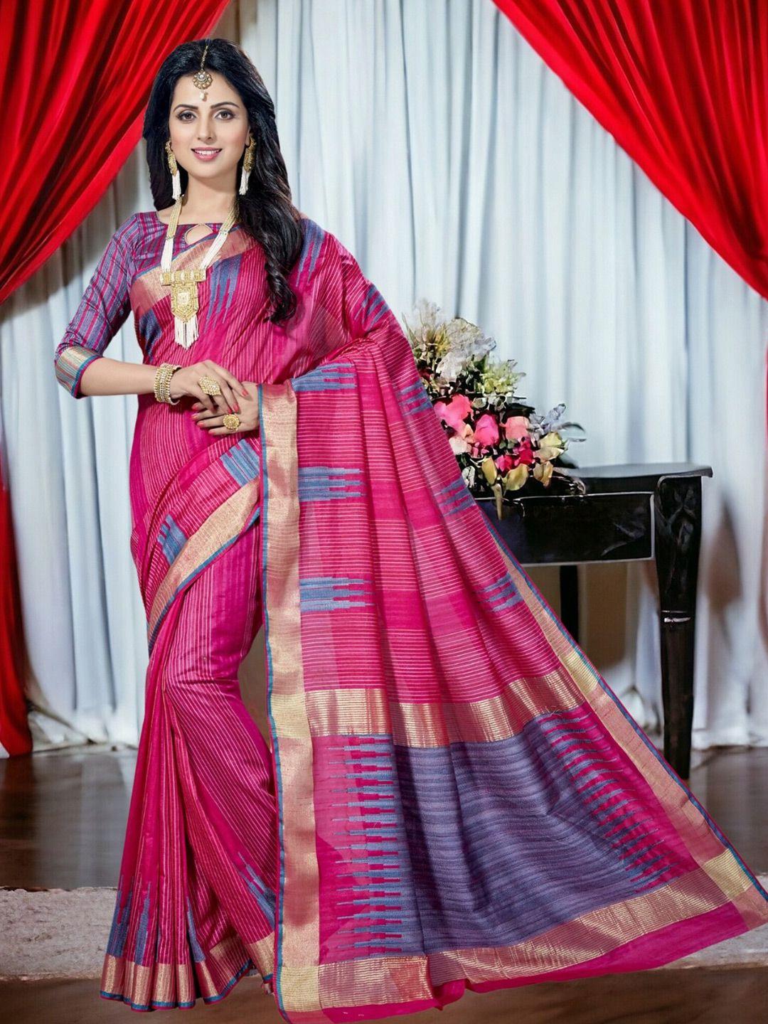 mitera woven design zari silk blend kanjeevaram saree
