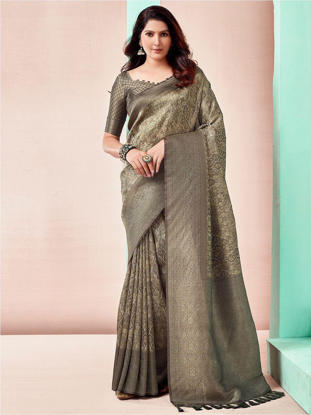 mitera zari art silk banarasi saree