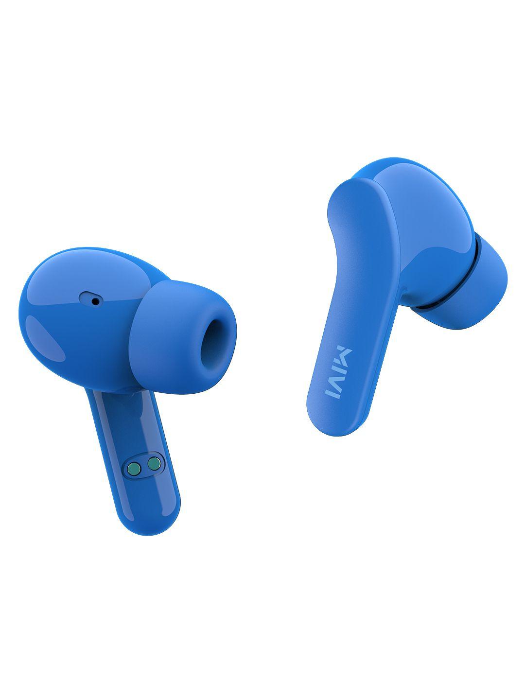 mivi duopods a25 true wireless earbuds with 30hours battery - midnight blue