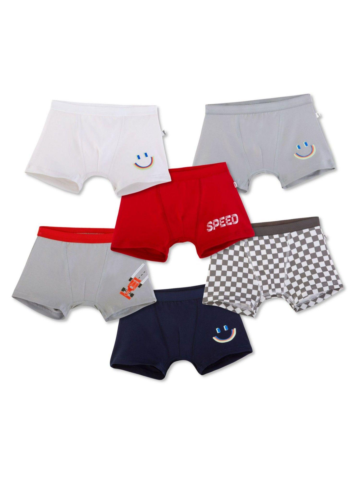 mixed bag boy trunks (pack of 6)