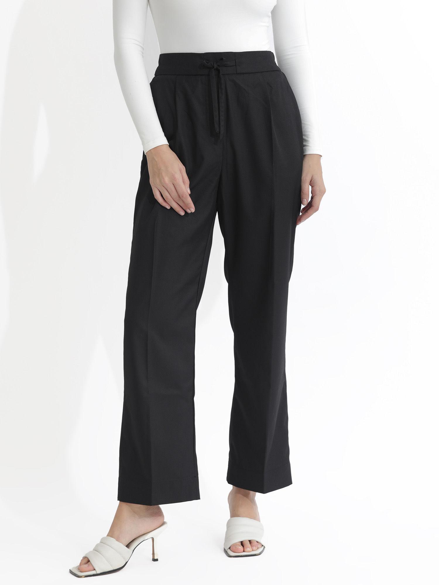 miza primary black trouser