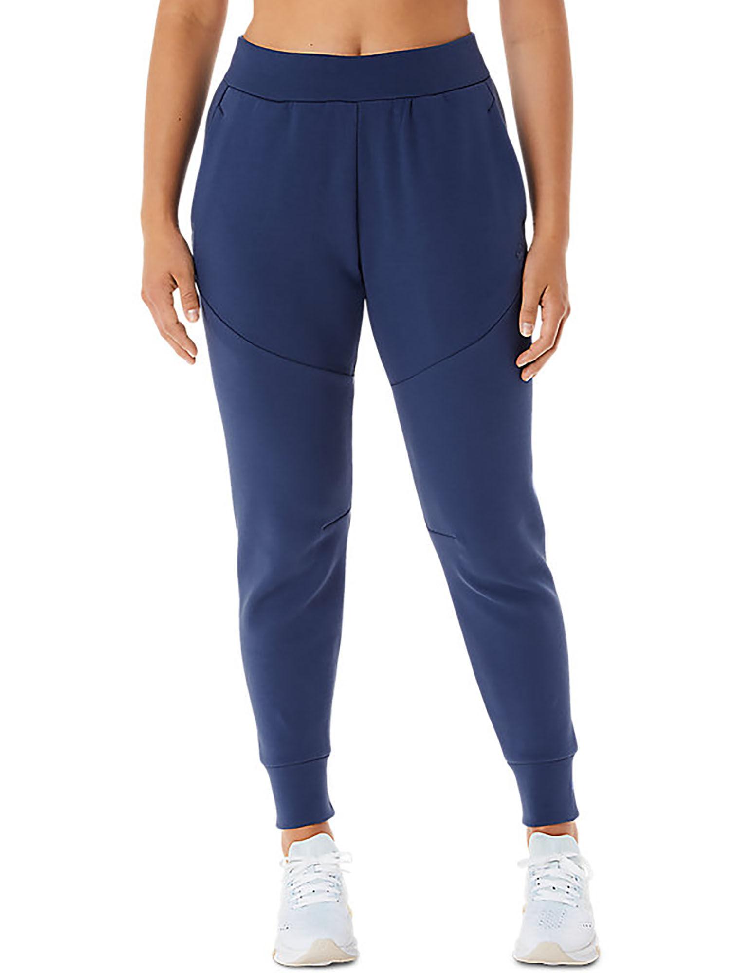 mobility knit navy blue women's trackpant