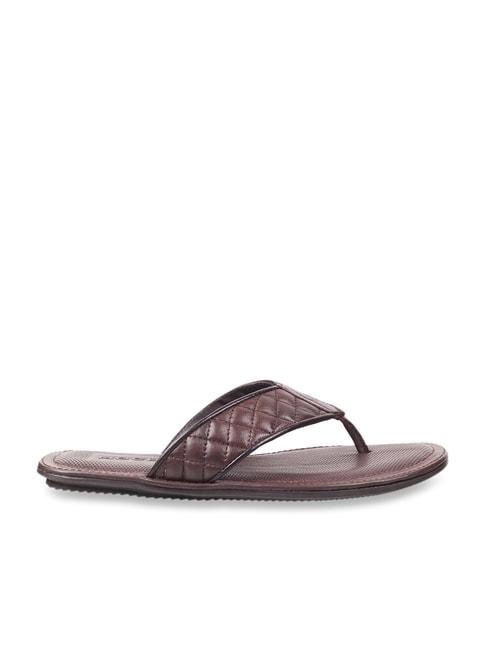mochi men's brown thong sandals