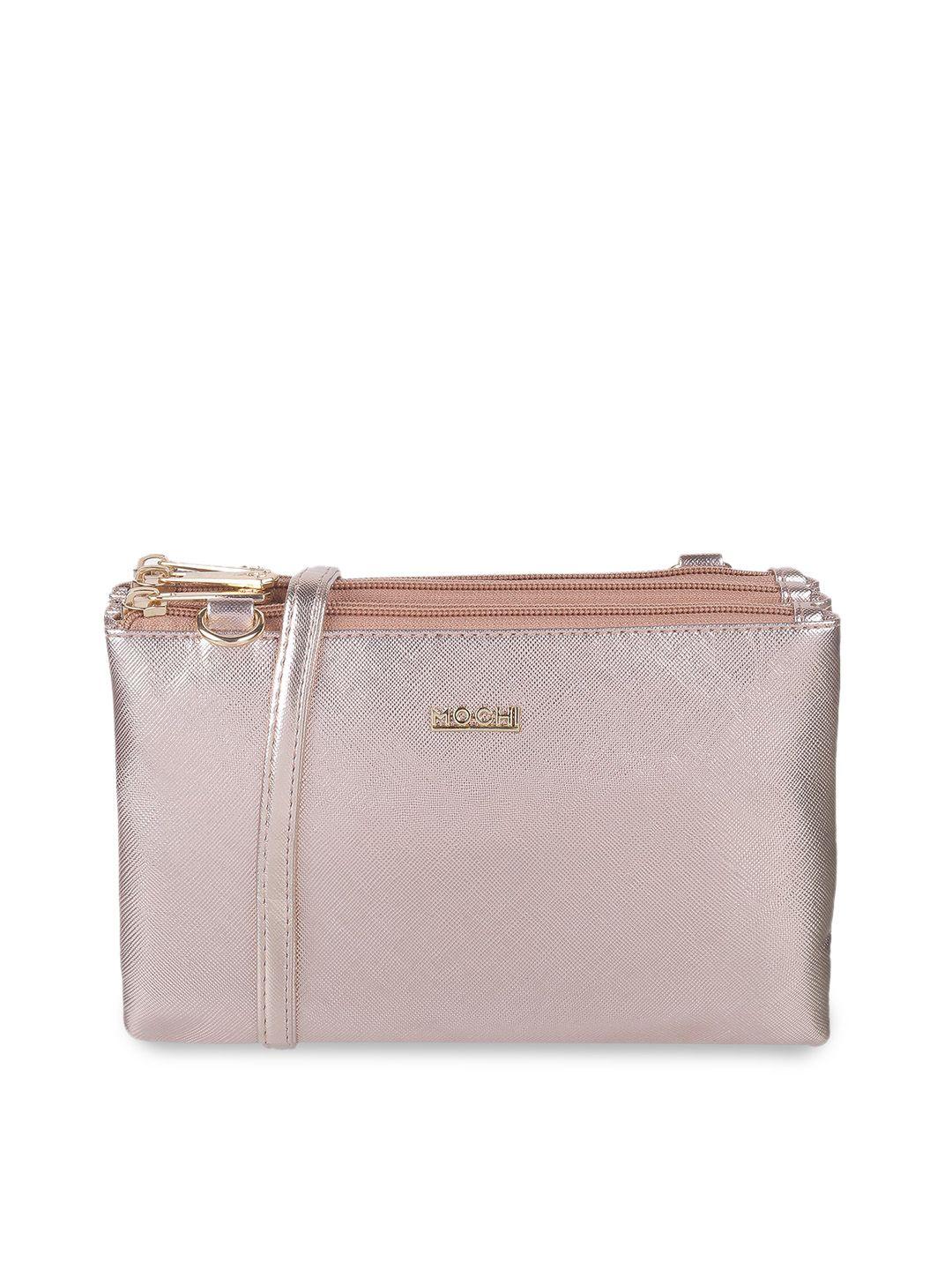 mochi pink textured purse clutch