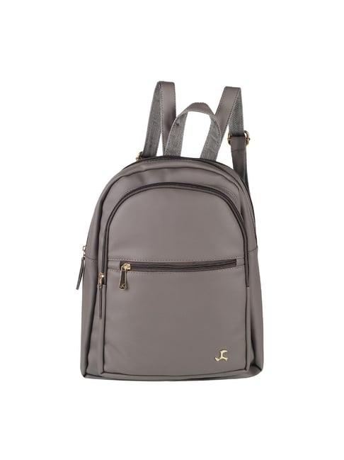 mochi 10.6 ltrs grey medium backpack
