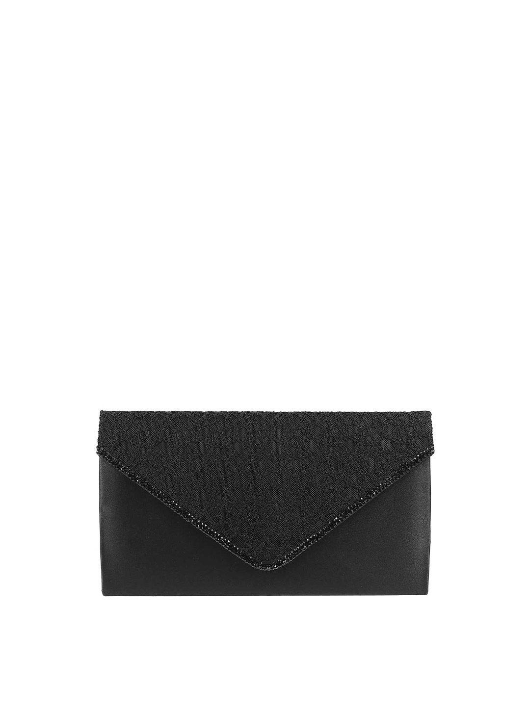 mochi black embellished purse clutch