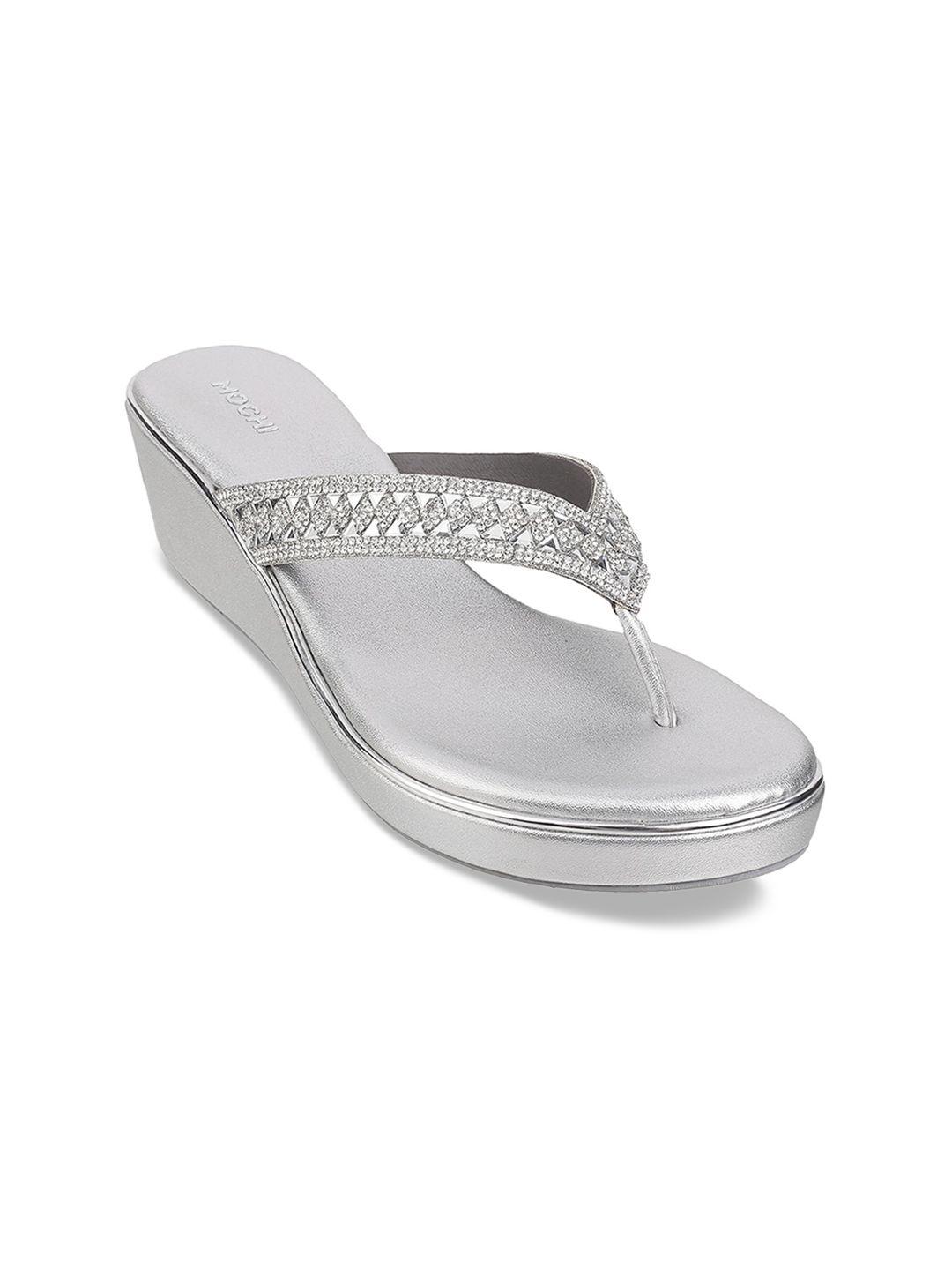mochi embellished ethnic platform sandals heels