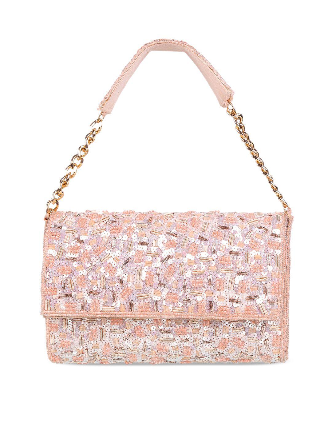 mochi embellished structured handheld bag