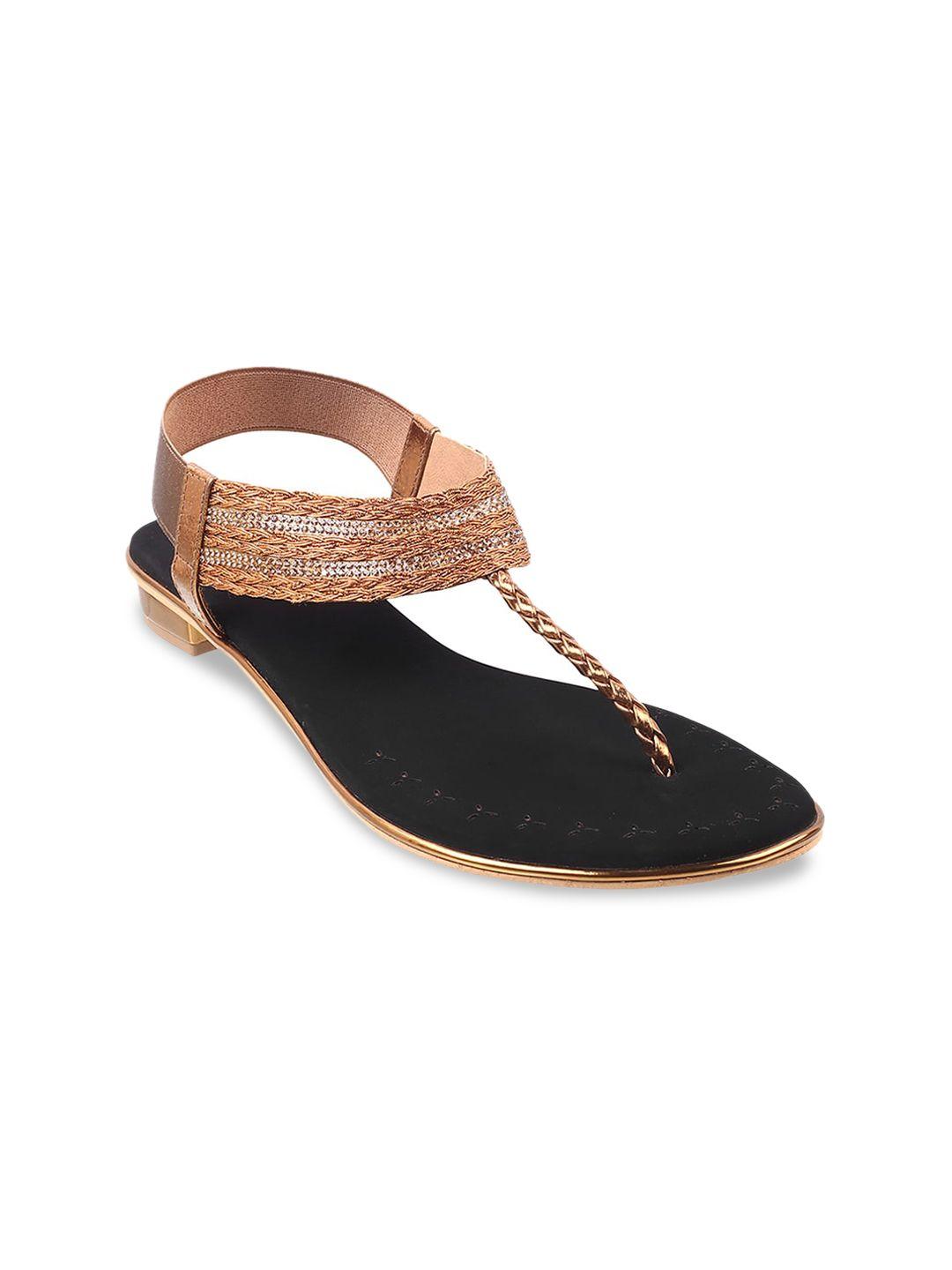 mochi embellished t-strap flats