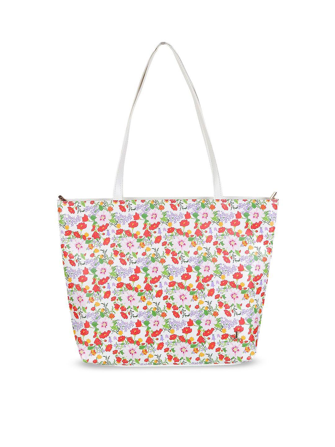 mochi floral printed shopper tote bag