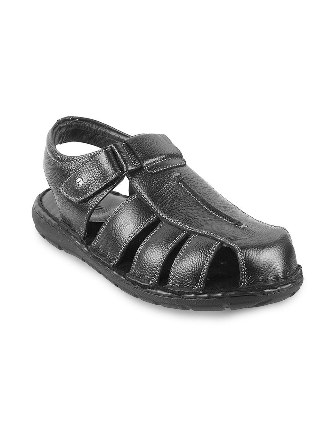 mochi leather shoe-style sandals