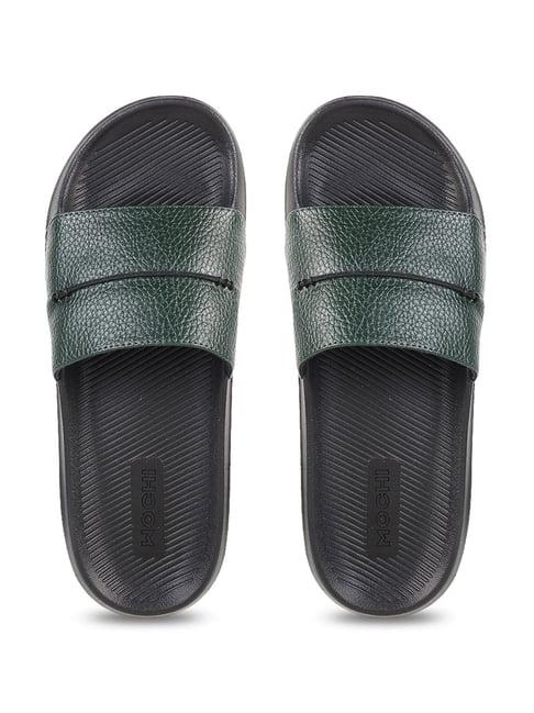 mochi men's green slides