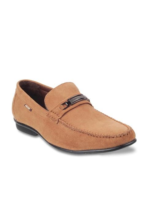 mochi men's tan casual loafers