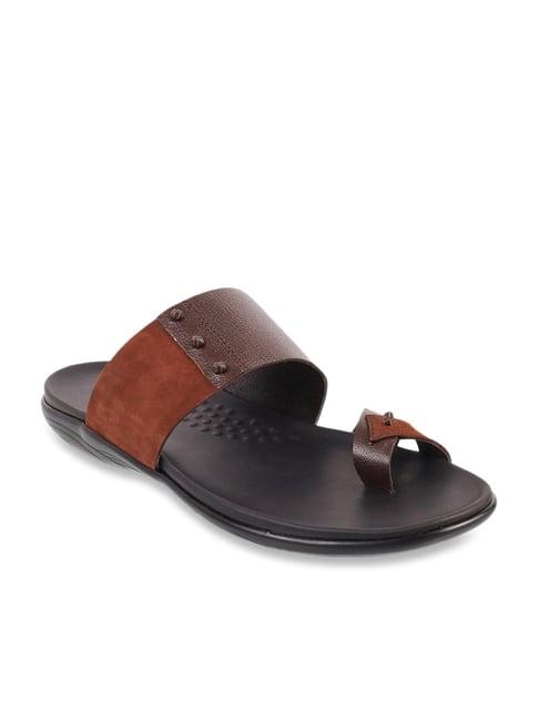 mochi men's tan toe ring sandals