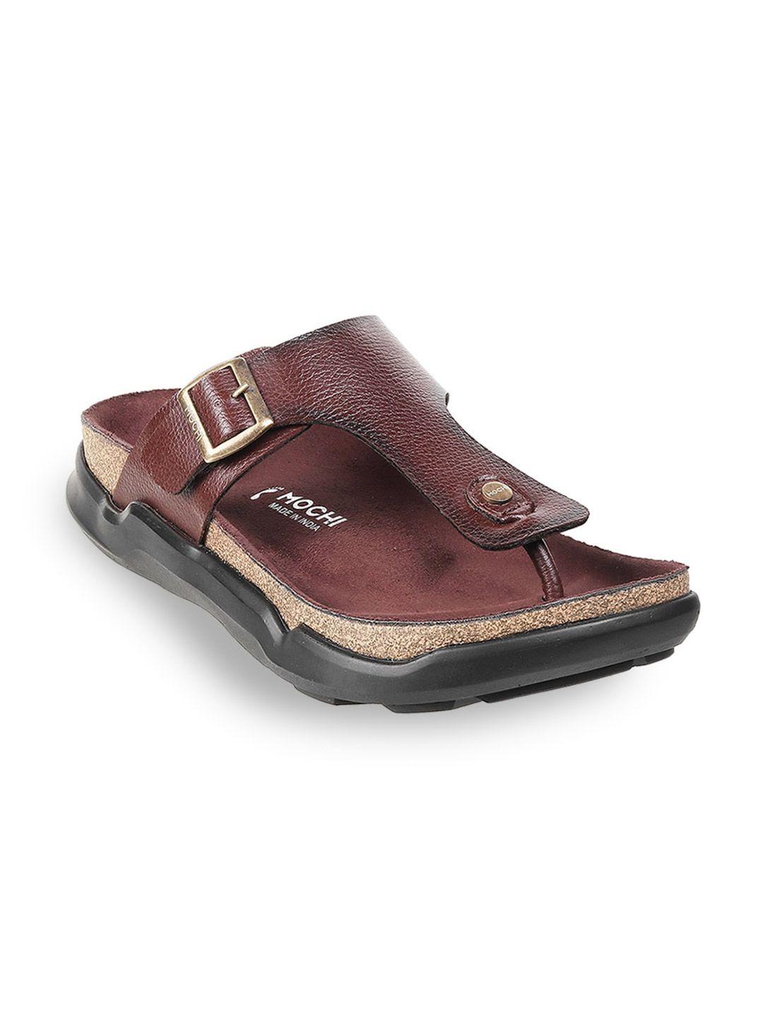 mochi men brown comfort sandals