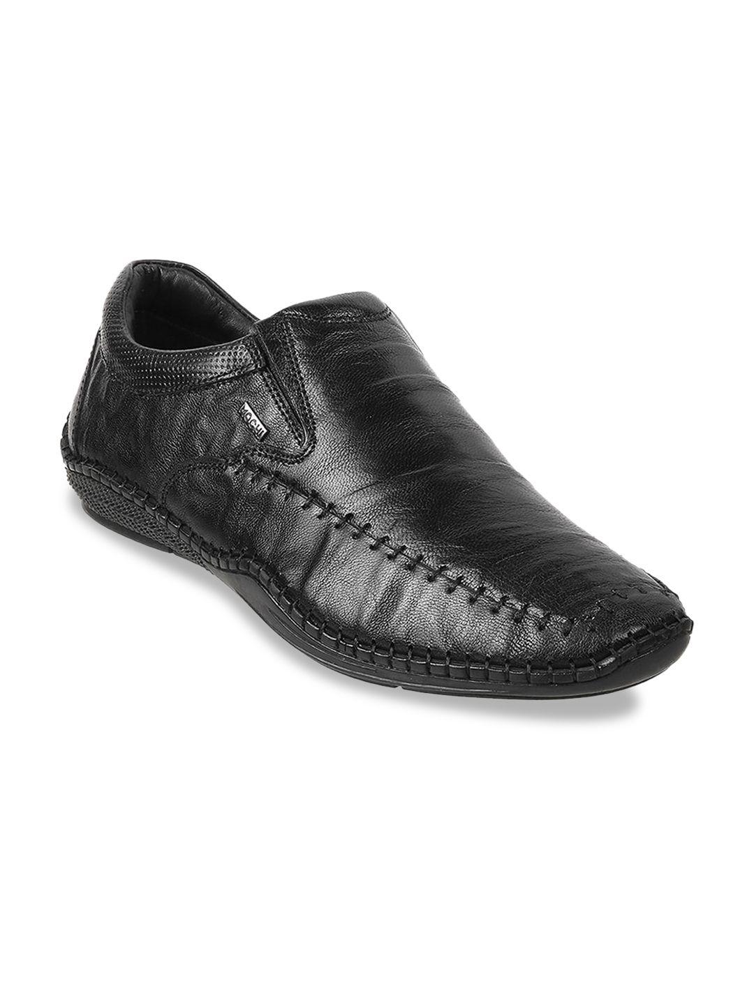 mochi men leather slip-on loafers