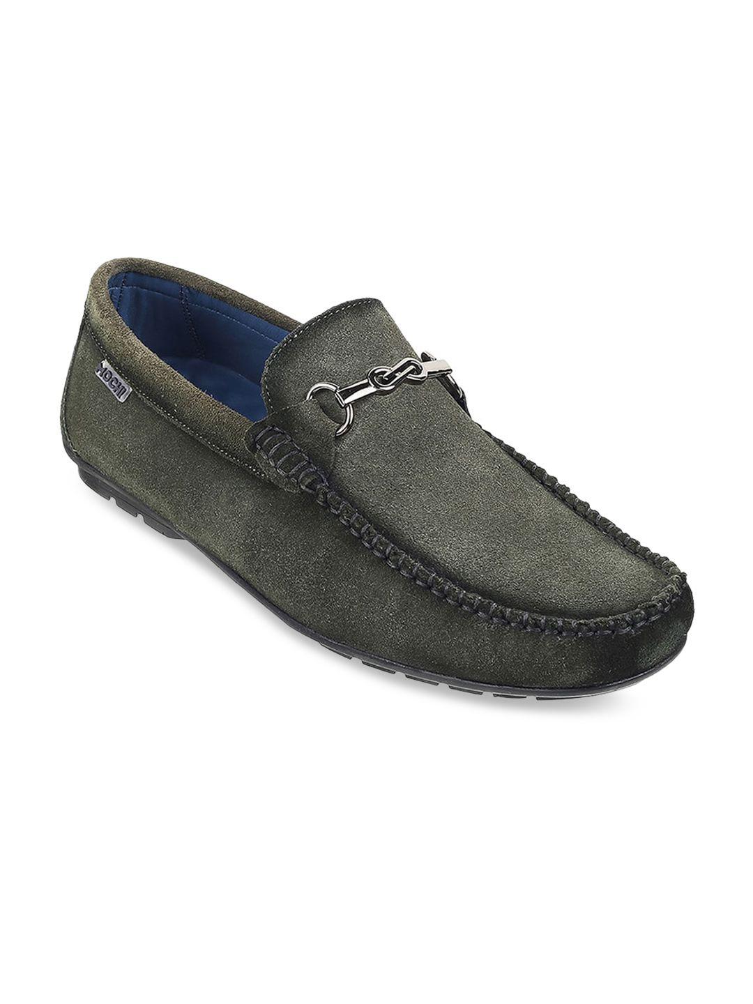mochi men textured loafers