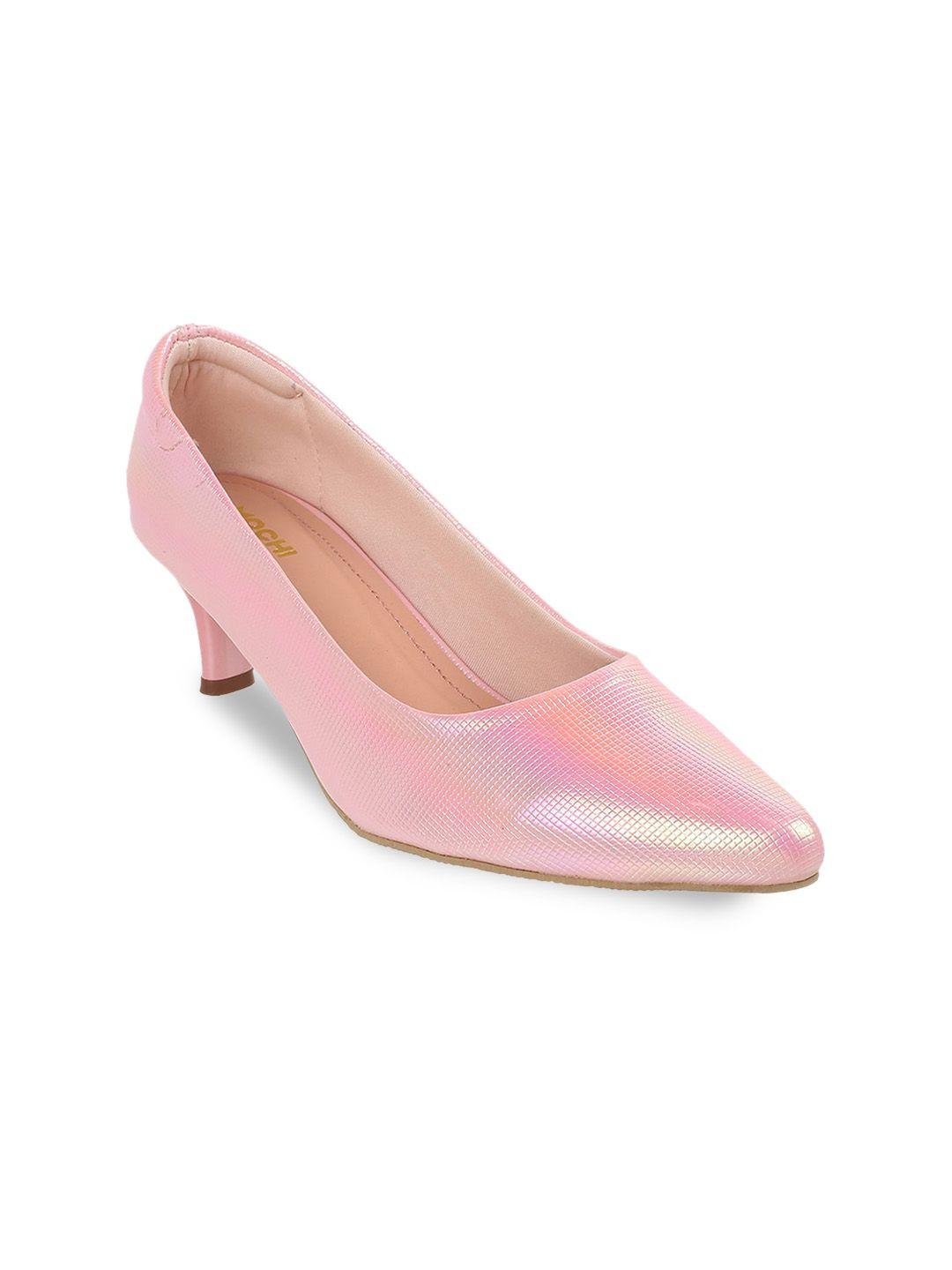 mochi pink kitten pumps