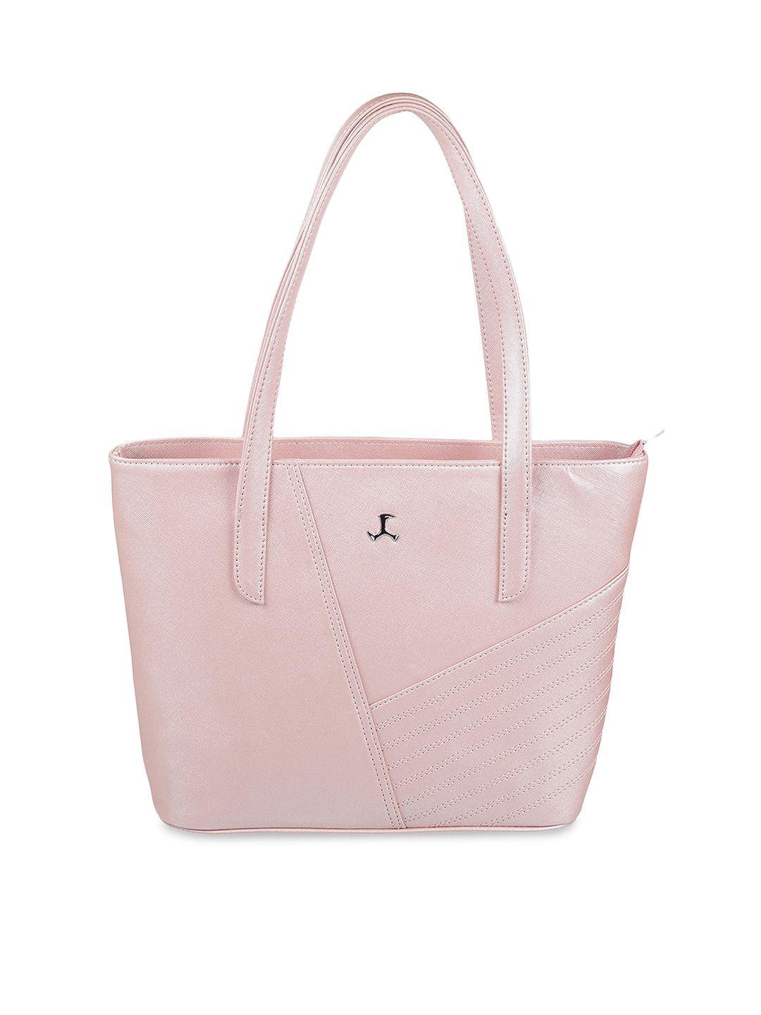 mochi pink shopper tote bag