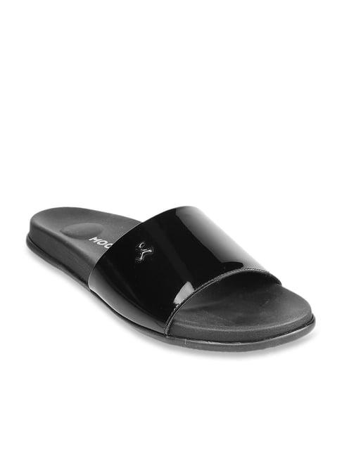 mochi women's black slides