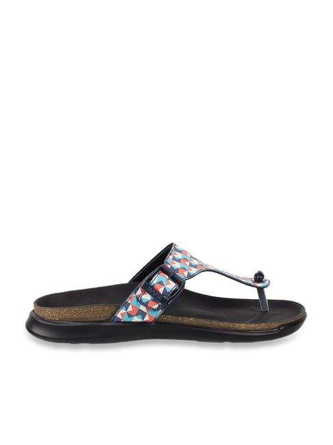 mochi women's multicolor t-strap sandals