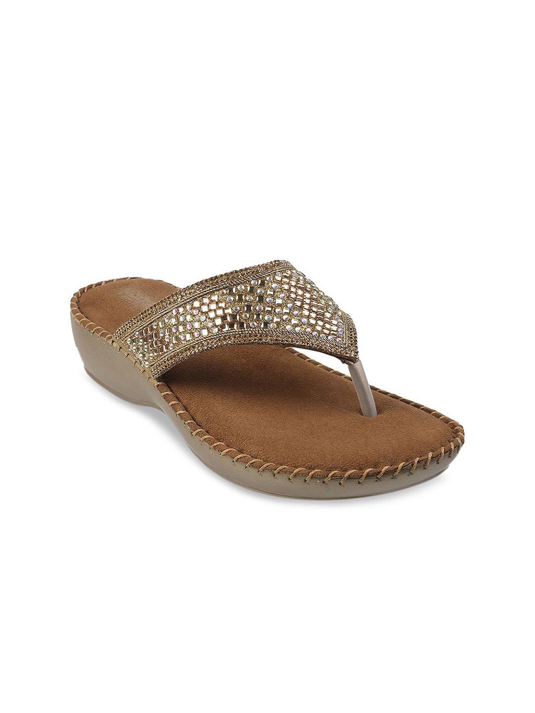 mochi women embellished t-strap flats