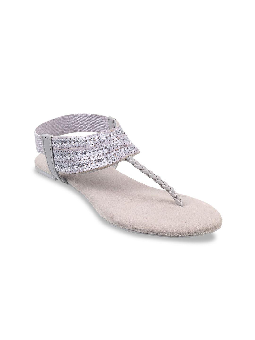 mochi women embellished t-strap flats