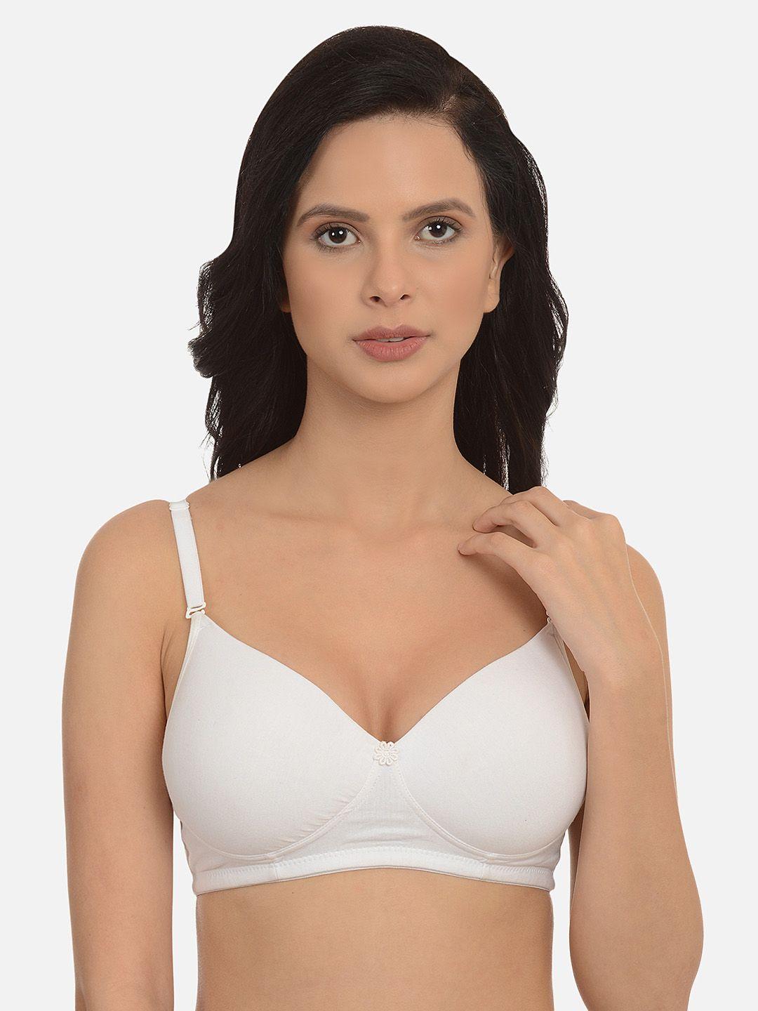 mod & shy solid non-wired lightly padded t-shirt bra ms81r
