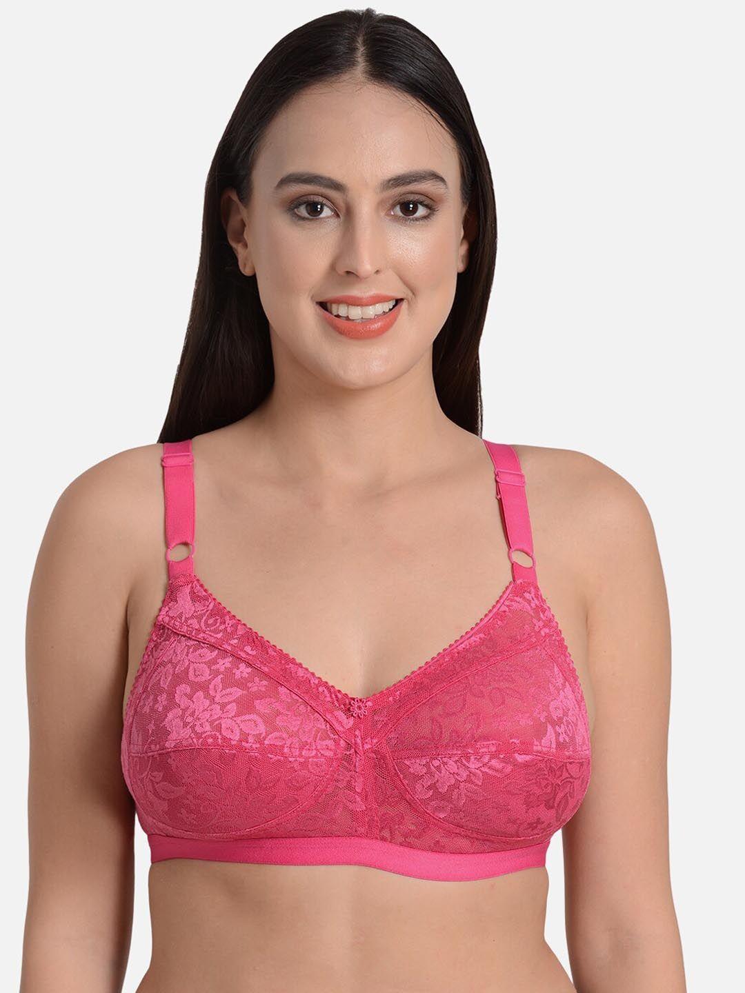 mod & shy women pink everyday bra