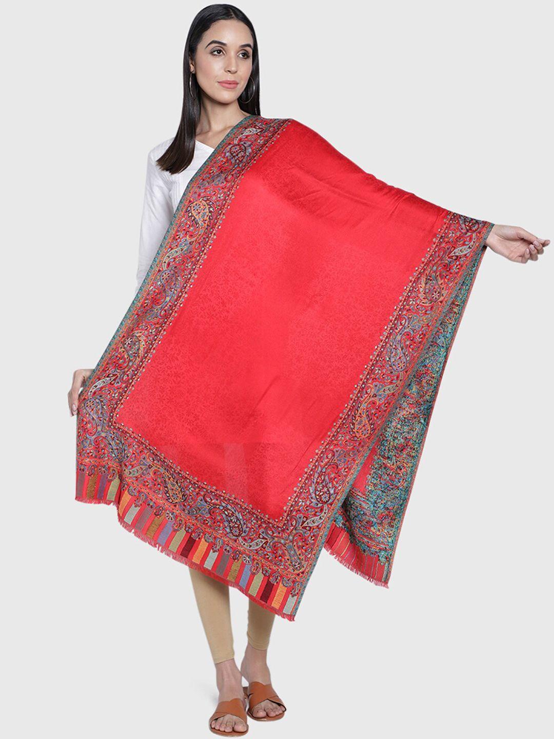 moda chales floral woven design shawl
