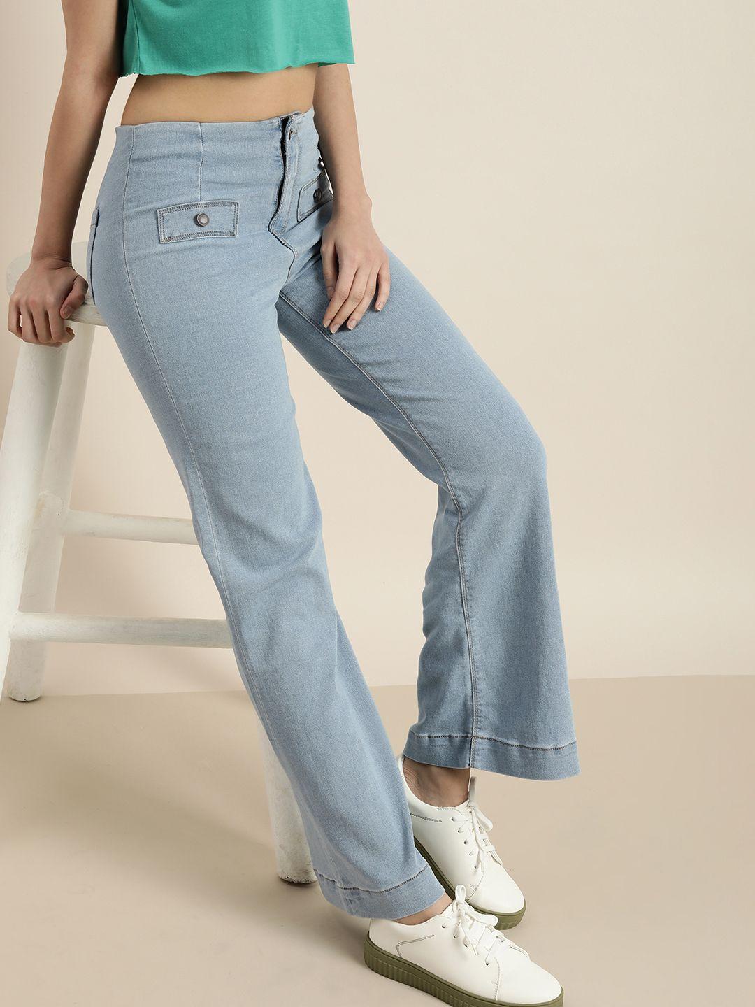 moda rapido wide leg stretchable jeans