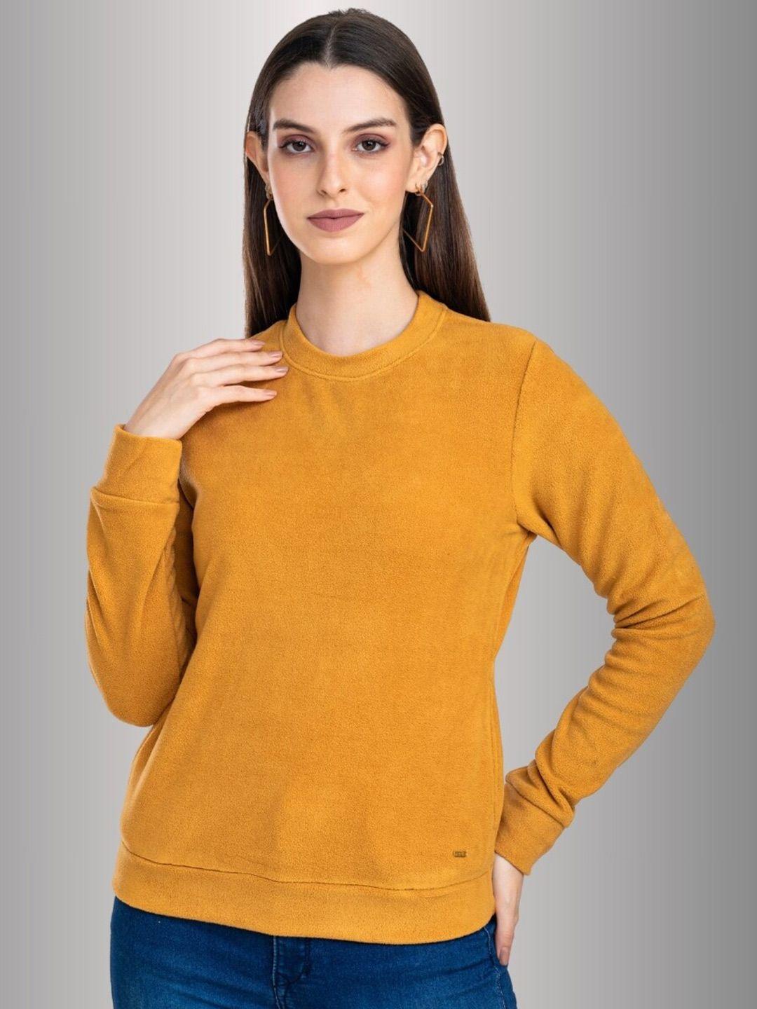 moda elementi women gold-toned woollen pullover