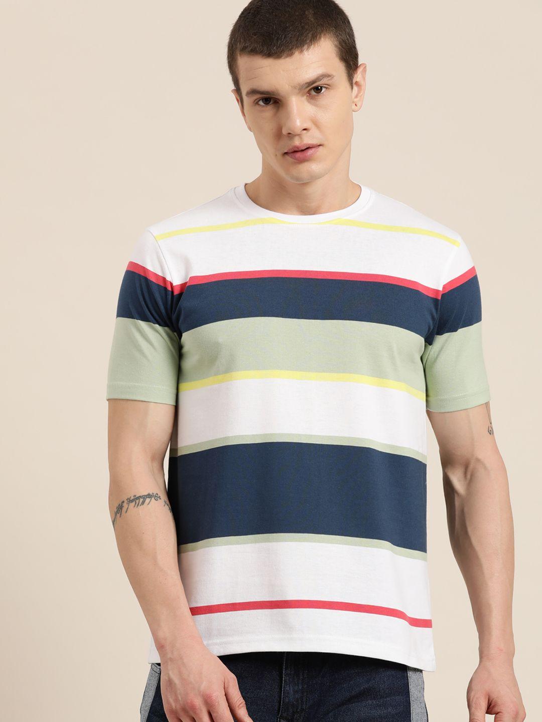 moda rapido men striped t-shirt