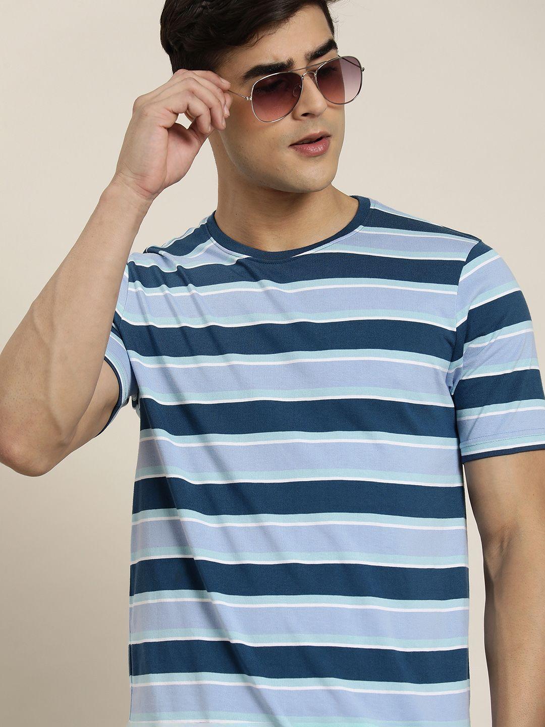 moda rapido striped t-shirt